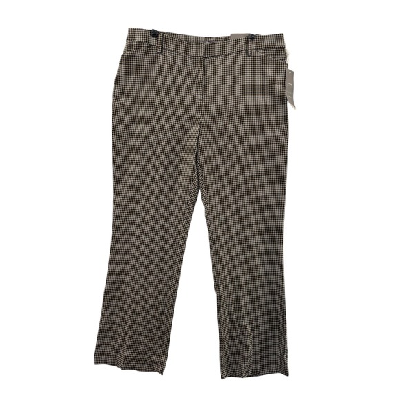 Maurices Pants - Maurices Slim Boot Mid Rise Houndstooth Pants Women's Size 16 Regular